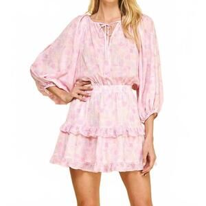 NEW PINCH summertime love dress in watercolor print